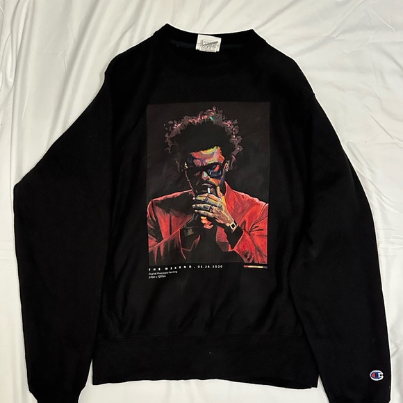 Nashid Chroma The Weeknd Crew Neck Sweatshirt - Picture 1 of 4